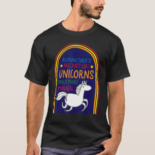 Acupunctuur Acupuncturist Als Eenhoorn Naaldtherap T-shirt