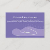 Acupunctuur Chinese Geneeskunde Afspraakkaarten Visitekaartje (Voorkant)