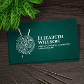 Acupunctuur en kruidengeneeskunde visitekaartje