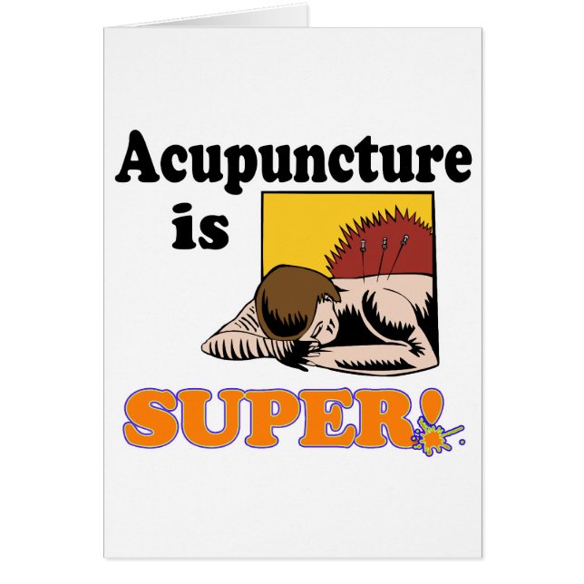 acupunctuur is super (Voorkant)