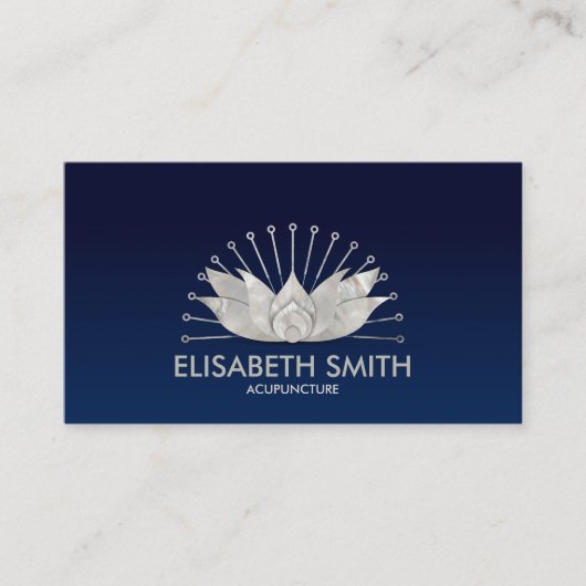 Acupunctuur Lotus - Moeder van Parelplein Visitekaartje (Voorkant)