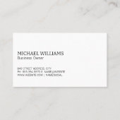 Acupunctuur Naalden | Oosterse Geneeskunde Visitekaartje (Achterkant)