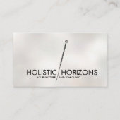 Acupunctuur Naaldlijn Kunst Visitekaartje (Voorkant)