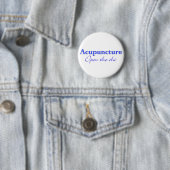Acupunctuur - Open de chi Ronde Button 5,7 Cm (In situ)