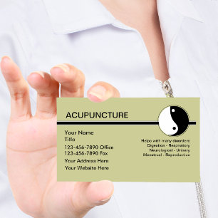 Acupunctuur Visitekaartjes