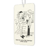 Acupunctuurbehandeling Cartoon Luchtverfrisser (Links)