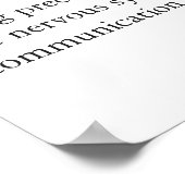 Acupunctuurkliniek Muurkunst wandkaart Poster (Hoek)