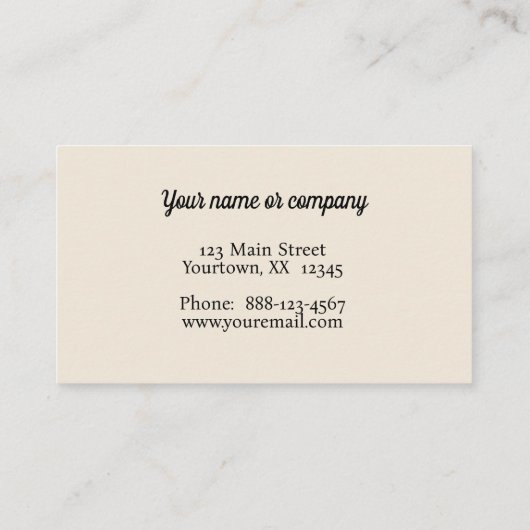 acupuntuur visitekaartje (Achterkant)