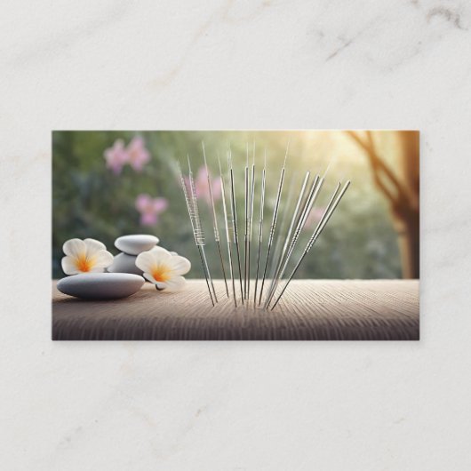 acupuntuur visitekaartje (Voorkant)