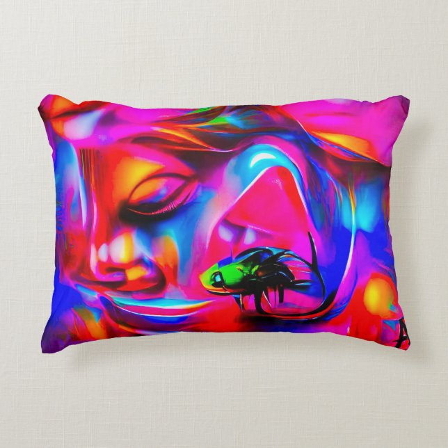 Acusticofobie 2 accent kussen (Voorkant)