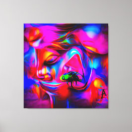 Acusticofobie 2 canvas afdruk