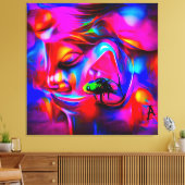 Acusticofobie 2 canvas afdruk (Insitu (Woonkamer))