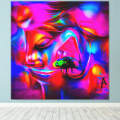 Acusticofobie 2 canvas afdruk (Insitu (Houten vloer))