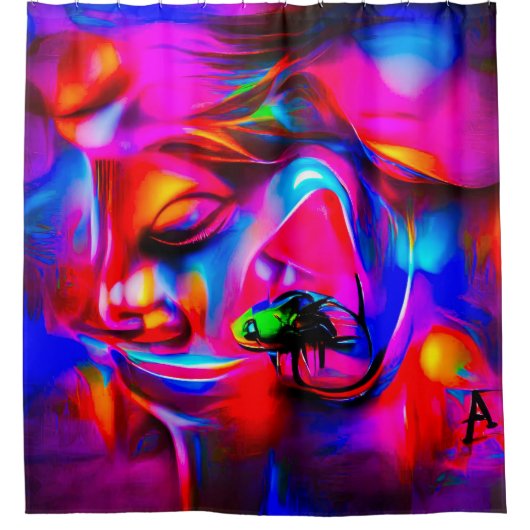 Acusticofobie 2 douchegordijn (Voorkant)