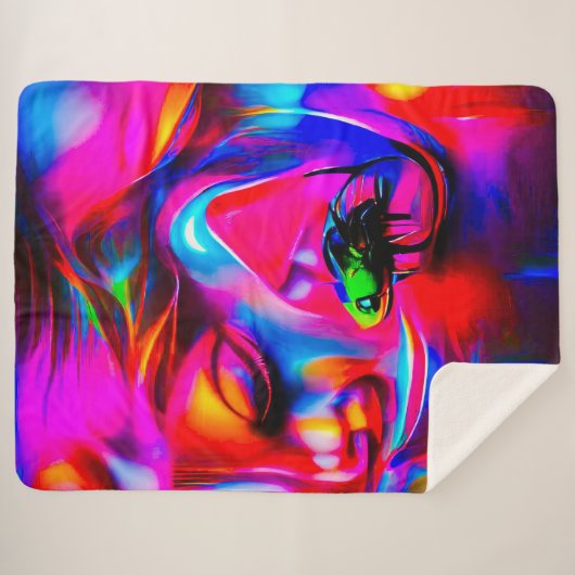 Acusticofobie 2 sherpa deken (Voorkant (horizontaal))