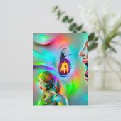 Acusticofobie Briefkaart (Staand voorkant)