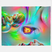 Acusticofobie Fleece Deken (Voorkant (Horizontaal))