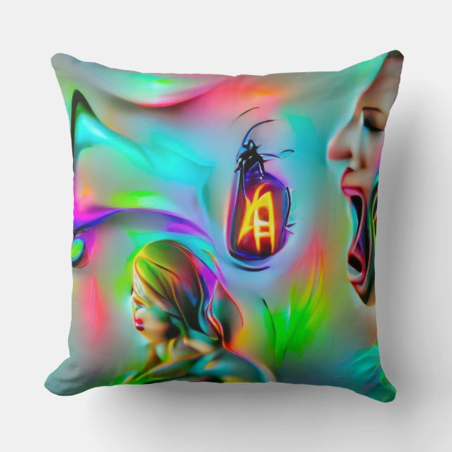 Acusticofobie Kussen (Voorkant)