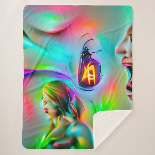 Acusticofobie Sherpa Deken (Voorkant)