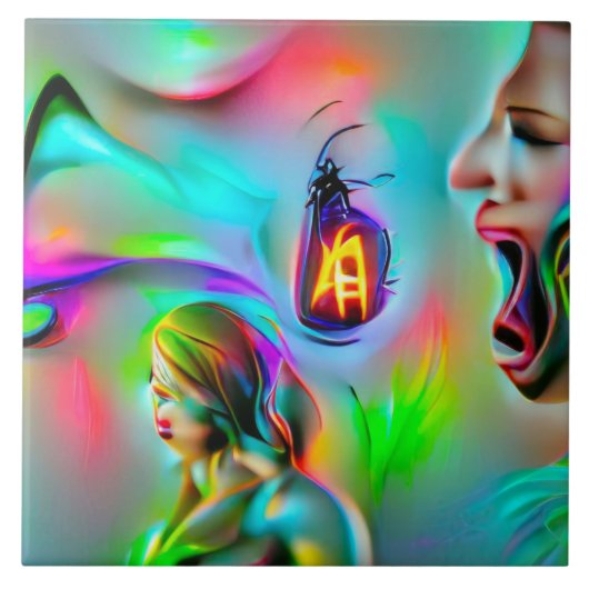 Acusticofobie Tegeltje (Voorkant)