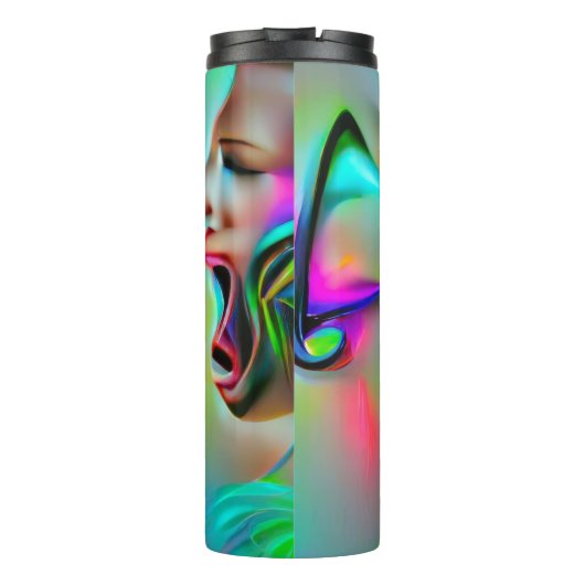 Acusticofobie Thermosbeker (Achterkant)