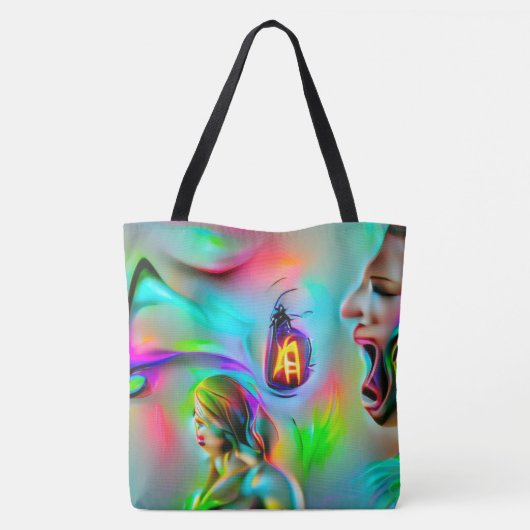 Acusticofobie Tote Bag (Achterkant)