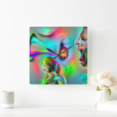 Acusticofobie Vierkante Klok (Huis)