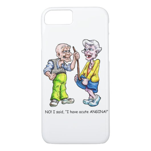 Acute angina Case-Mate iPhone case (Achterkant)
