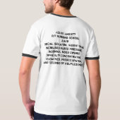 Acute angst T-Shirt (Achterkant volledig)