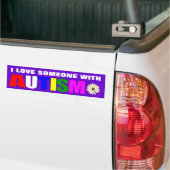 Acute autisme belangenbehartiging bumpersticker (Op Truck)