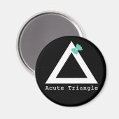 Acute driehoek magneet (Voorkant / Achterkant)
