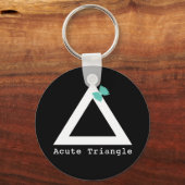 Acute driehoek Sleutelhanger (Voorkant)