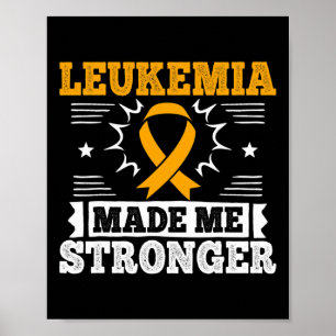 Acute Leukemie Cadeau Voor Leukaemie Patiënten Poster