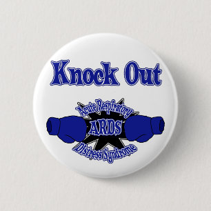 Acute respiratoire nood Syndrome ARDS Ronde Button 5,7 Cm