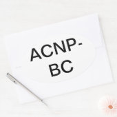 Acute verpleegkundige sticker (Envelop)