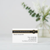 Acute zorgverlener afsprakenkaartje (Staand voorkant)