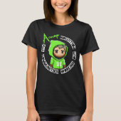 Acwop Groen T-shirt Dames (Voorkant)