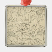 Acworth, Sullivan County Metalen Ornament (Voorkant)