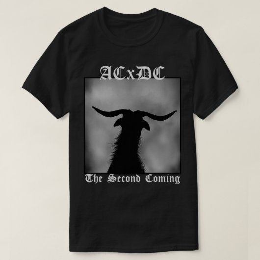 ACxDC de tweede volgende Grindcore T-shirt (Design voorkant)
