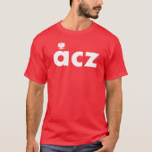 ACZ Poolse achternaam Tshirt (Voorkant)