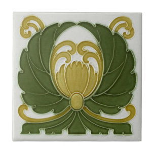AD003 Art Deco Reproduction Ceramic Tile Tegeltje