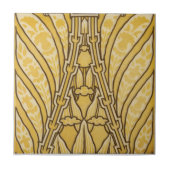 AD005 Art Deco Reproduction Ceramic Tile Tegeltje (Voorkant)