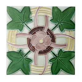 AD010 Art Deco Reproduction Ceramic Tile Tegeltje