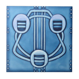 AD013 Art Deco Reproduction Ceramic Tile Tegeltje