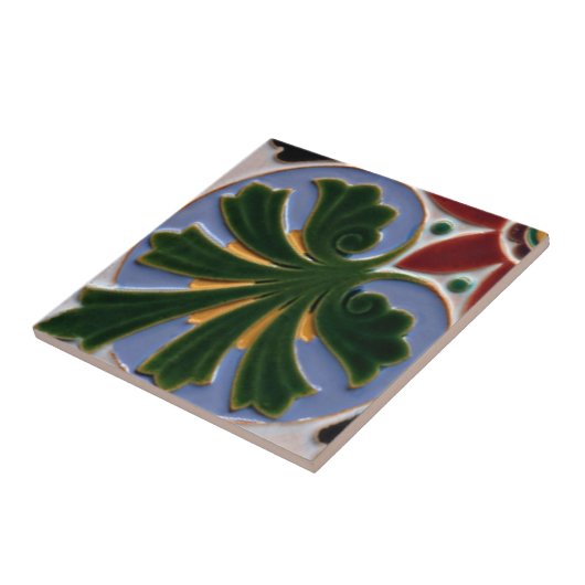 AD017 Art Deco Reproduction Ceramic Tile Tegeltje (Zijkant)