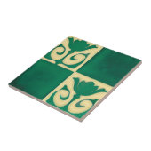 AD019 Art Deco Reproduction Ceramic Tile Tegeltje (Zijkant)