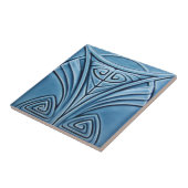 AD027 Art Deco Reproduction Ceramic Tile Tegeltje (Zijkant)