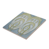 AD030 Art Deco Reproduction Ceramic Tile Tegeltje (Zijkant)