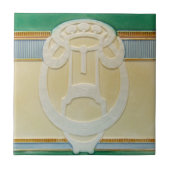 AD032 Art Deco Reproduction Ceramic Tile Tegeltje (Voorkant)