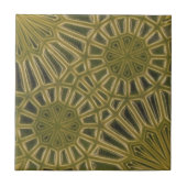 AD034 Art Deco Reproduction Ceramic Tile Tegeltje (Voorkant)